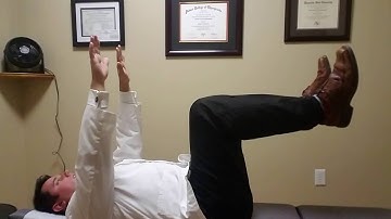 Low Back Pain Exercise / Core Stabilization: Dead Bug