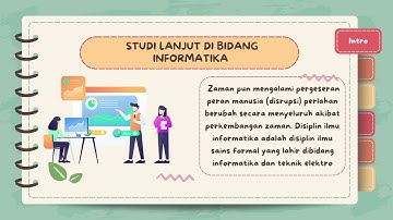 KARIER DAN STUDI LANJUT DIBIDANG INFORMATIKA‼️ (tugas informatika kelas x semester 2)