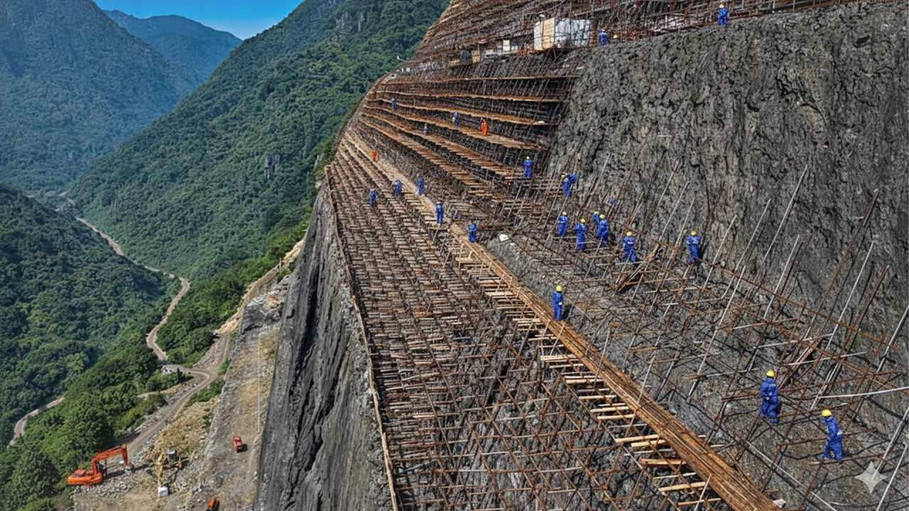 Comment le Tadjikistan construit le plus haut barrage du monde pour dompter une rivière de montagne
