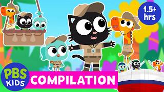 Famous Milo | 🚀 Play Outside with Milo! ⛅️ 1.5+ HOUR Full Episode Marathon ✨ | PBS KIDS Wealth
