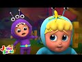 Five Scary Monsters | Spooky Nursery Rhymes and Kids Song | Halloween Songs with Junior Squad