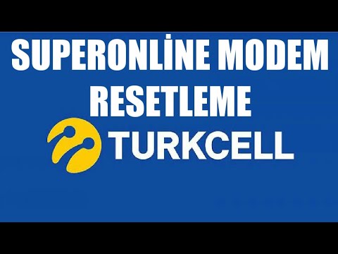 Turkcell Superonline Modem Resetleme Nas L Yap L R Youtube