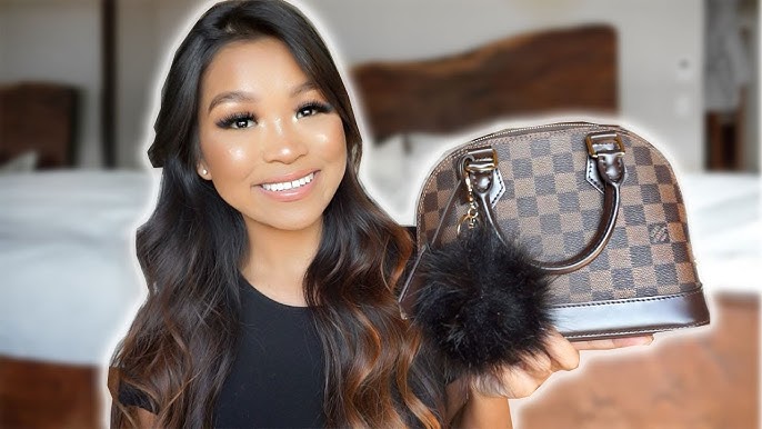 LOUIS VUITTON ALMA BB REVIEW & WHAT'S IN MY BAG?!