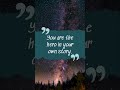 Step Into Your Own Story