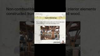 Different type of building classifications.