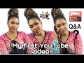 MY FIRST YOUTUBE VIDEO Q A GET TO KNOW ME