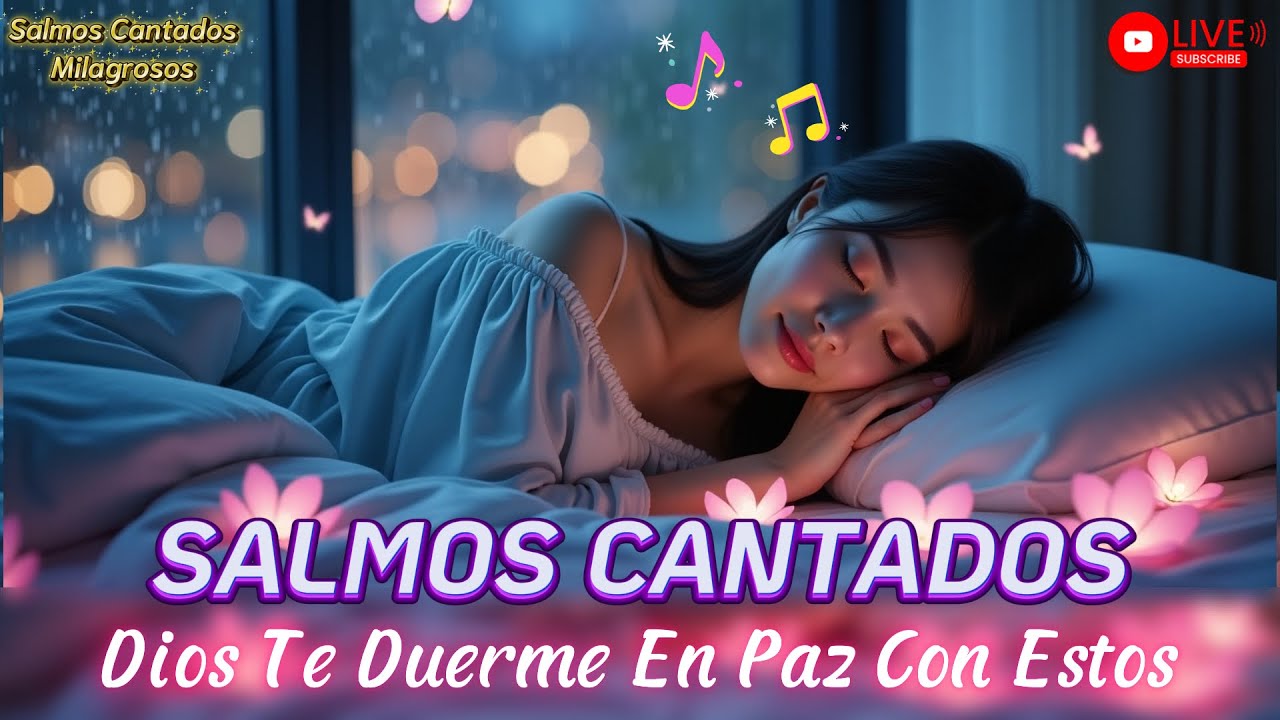 Dios te duerme en paz con estos poderosos Salmos Cantados - YouTube