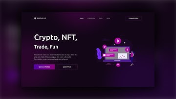 Figma Speed Art - Crypto Agency Landing Page