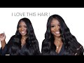 ♡ Today I just felt like getting cute !! Full glam 5X5 closure wig install | Yolissa Hair