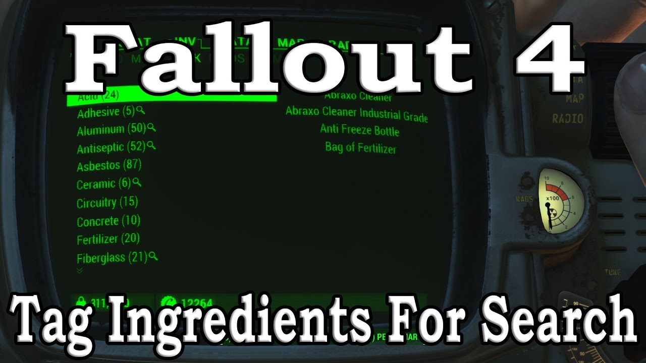 Fallout 4 tag bag фото 32