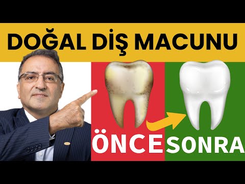 SAĞLIKLI ve BEYAZ DİŞLER için Doğal DİŞ MACUNU!