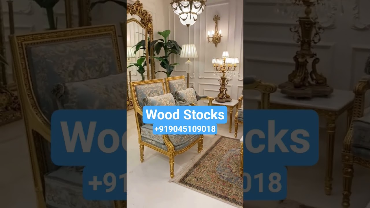 Antique Handmade Luxurious Wooden Sofa 