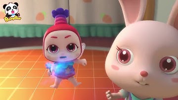 Thỏ con ở nhà một mình  Không được mở của cho người lạ  Nhạc thiếu nhi vui nhộn  BabyBus