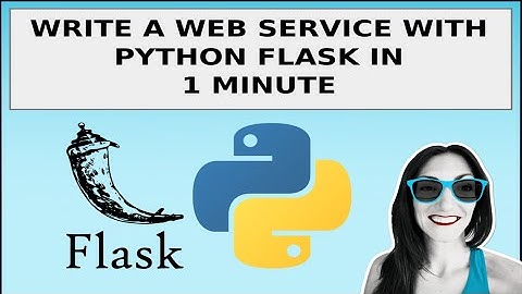 Hello World Flask application with Python in 1 minute
