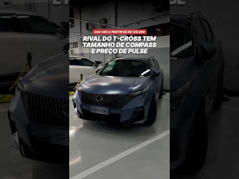 O GS3 é o novo rival do T-Cross e ele tem tamanho de Compass com preço de Pulse