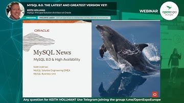 MySQL 8.0. The Latest and Greatest version yet!