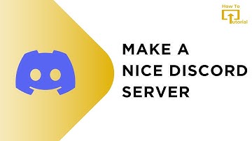 Make a NICE Discord Server FAST (Under 5 mins)