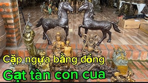 Gạt tàn con cua _ Ấn rồng cửu long _ Tượng Phật xưa #độclạcầnthơ #doco 