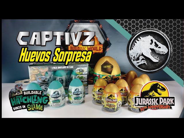 NEW CAPTIVZ, Hatchling Dinos, BuildN´Battle, Jurassic World, Jurassic  Park