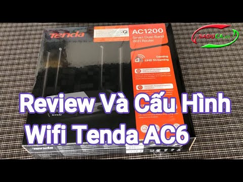 Review Và Cấu Hình Wifi Tenda AC6 Trên Điện Thoại | Saduca Camera Computer