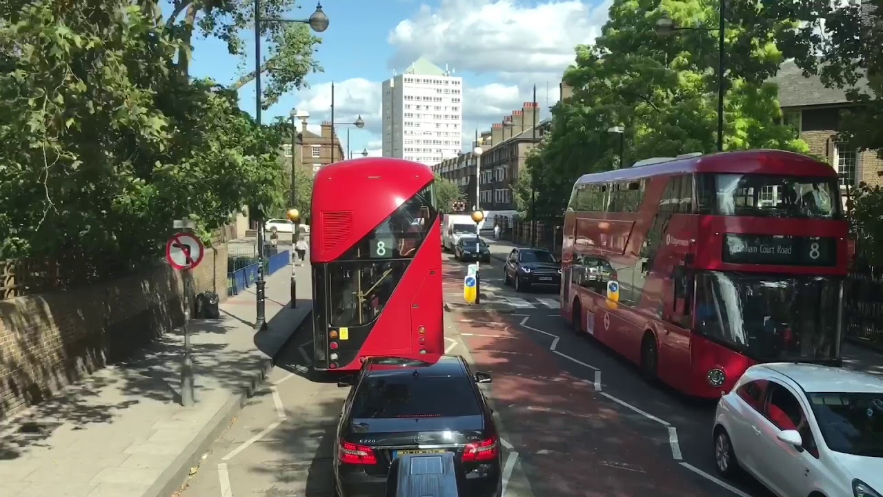 *FRV* Route 8: Tottenham Court Road - Bow Church | Stagecoach East London