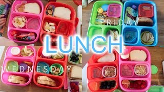 Kid's Lunch Ideas - Week 1 | Sarah Rae Vlogas |