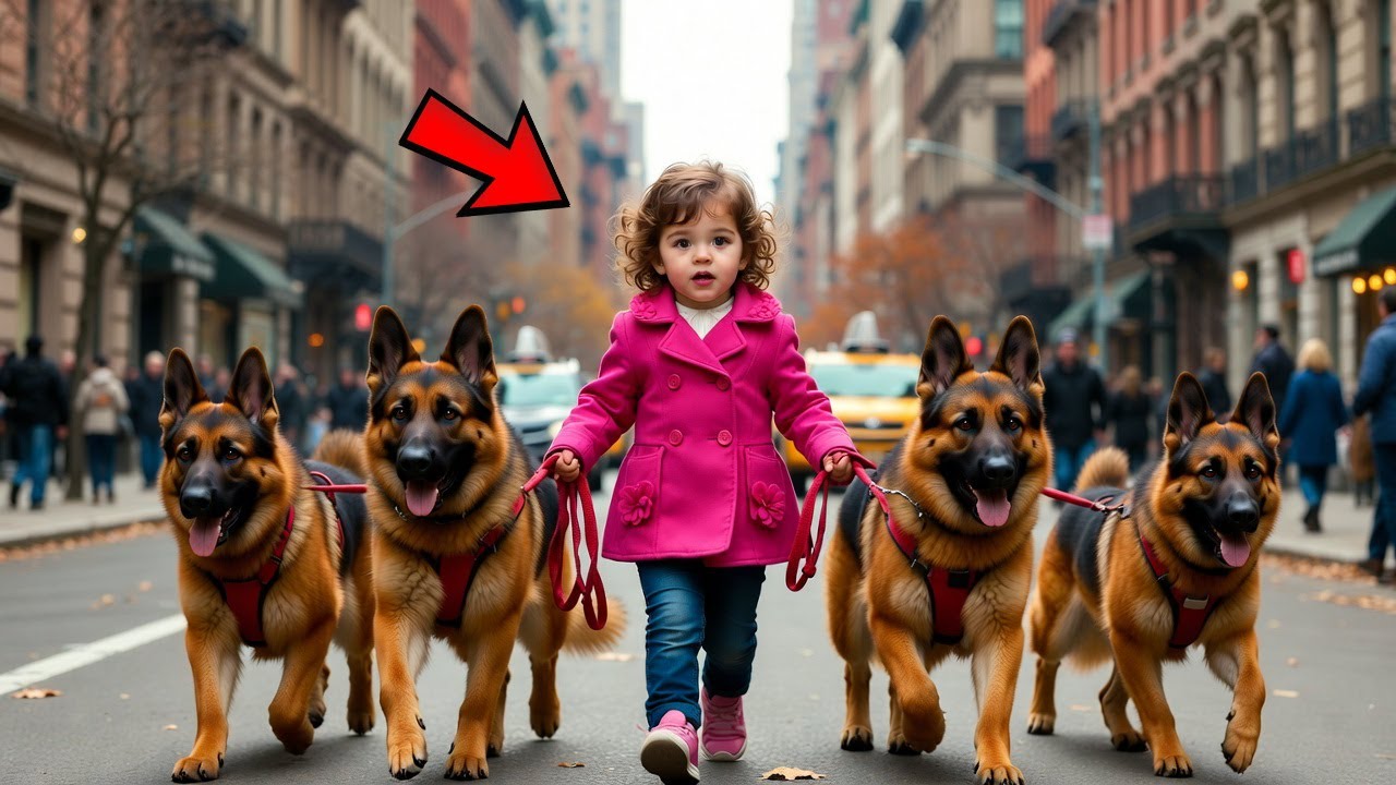 True Animal Stories🐕Chaque Matin, Cette Fillette Promène Des Chiens— Son Secret Choque Tout Le Monde