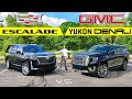 BLING BATTLE! -- 2021 Cadillac Escalade vs. 2021 GMC Yukon Denali: Comparison