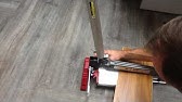 D Cut Vinyl Flooring Cutter Lt 180 Youtube