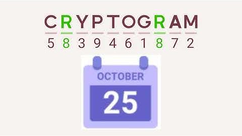 Cryptogram Daily Challenge October 25 2024 - 