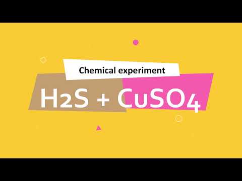 Video #89 | H2S + CuSO4 | hydrogen sulfide + Copper Sulfate... - youtube