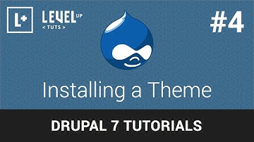 Drupal Tutorials #4 - Installing a Theme