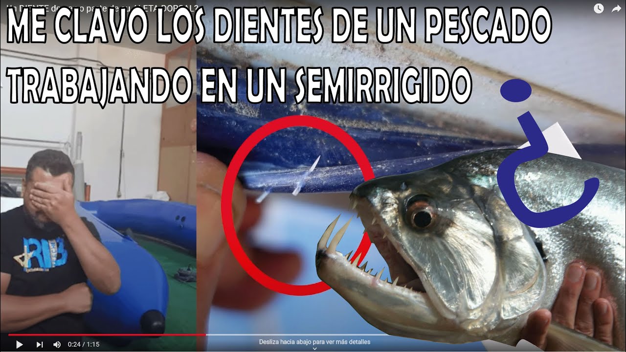 REPARANDO UNA R.I.B. ME CLAVÉ UN DIENTE? WTF?
