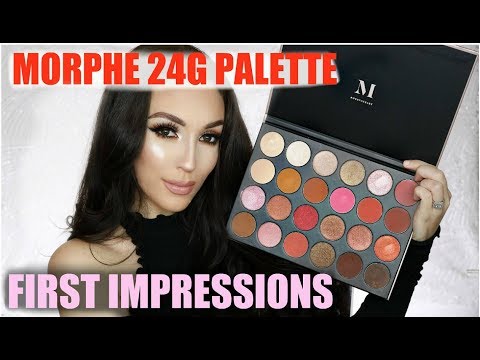 MORPHE 24G PALETTE: FIRST IMPRESSIONS + TUTORIAL