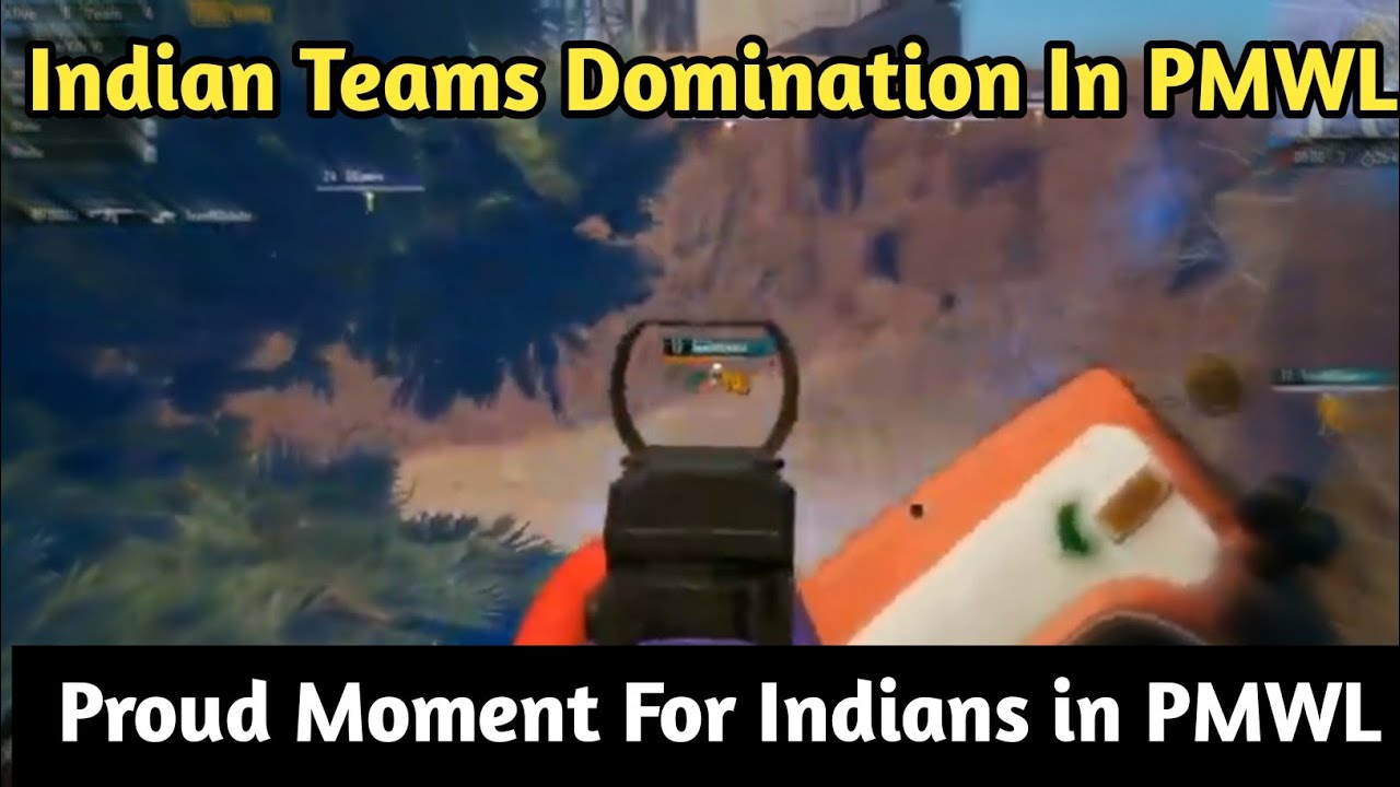 Indians Team Domination In PMWL || Synerge Chicken Dinner || Team OR Double Digits Kills || NovaGodL