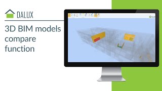 3D BIM models compare function | Dalux Box | Dalux