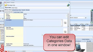 Categories Editing by Store Manager for Magento