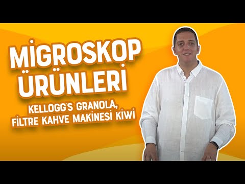 MİGROSKOP ÜRÜNLERİ | Kellogg's Granola, Filtre Kahve Makinesi Kiwi - MİGROSKOP ÜRÜNLERİ | Kellogg's Granola, Filtre Kahve Makinesi Kiwi