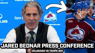 Jared Bednar PRAISES Arturri Lehkonen, TJ Hughes, Blackwood & LOTS More After Avs WIN 6-3 vs TBL