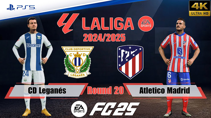 FC 25 - CD Leganes vs. Atletico Madrid | La Liga 24/25 | Full Match | PS5™[4K]
