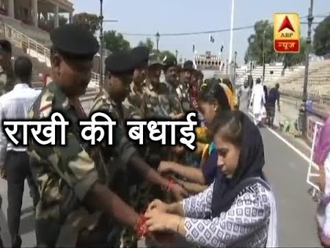 Rakshabandhan: Women Tie Rakhis On Wrists Of Army Personnel | ABP News