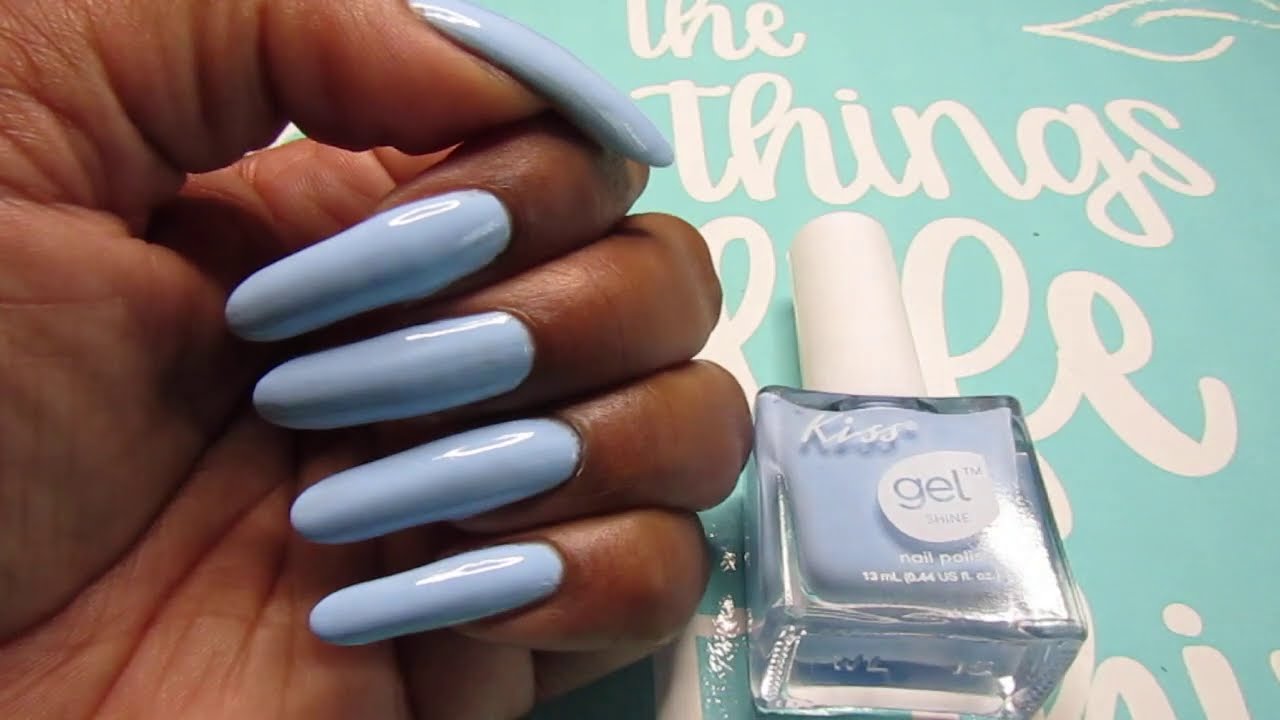 Watch Me Swatch Kiss Gel Nail Polish from the Dollar Tree - YouTube