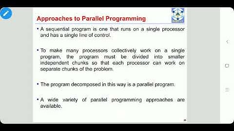 CC- Cloud Computing-BE CSE-IT- Approaches to Parallel Computing