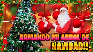 ARMANDO MI ÁRBOL DE NAVIDAD EN DIRECTO!! Y REACCIONANDO AL FIN DEL CAPITULO 2 DE FORTNITE!