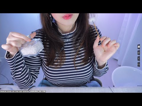 [ASMR LIVE] Crystal Ear Cleaning 2 크리스탈 귀청소2 クリスタル耳かき2