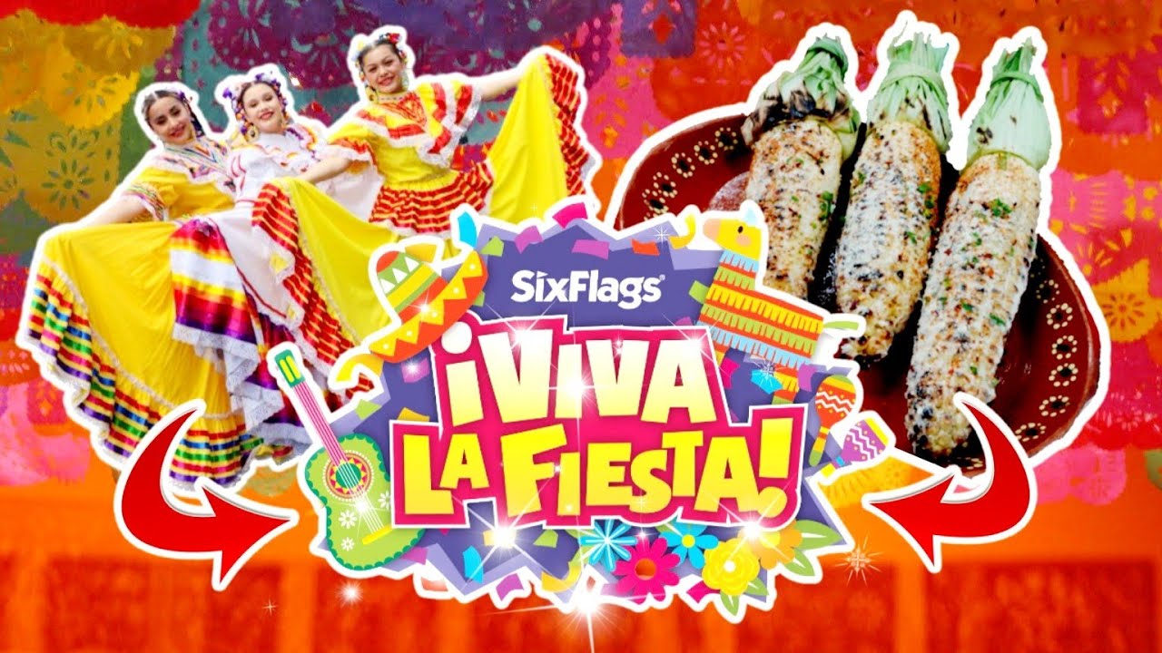 Six Flags Discovery Kingdom Viva La Fiesta 2023 Fiesta Fun and Food