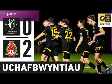 Uchafbwyntiau | Highlights: Met Caerdydd 0-2 Llansawel | Cymru Premier JD — football highlights