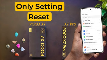 Poco X7 / X7 Pro: How to Reset Settings ⚡ Poco X7 Phone Settings Reset Kaise Kare