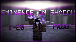 Eminence In Shadow 1-20 Progression (Animations Included!) | Deepwoken