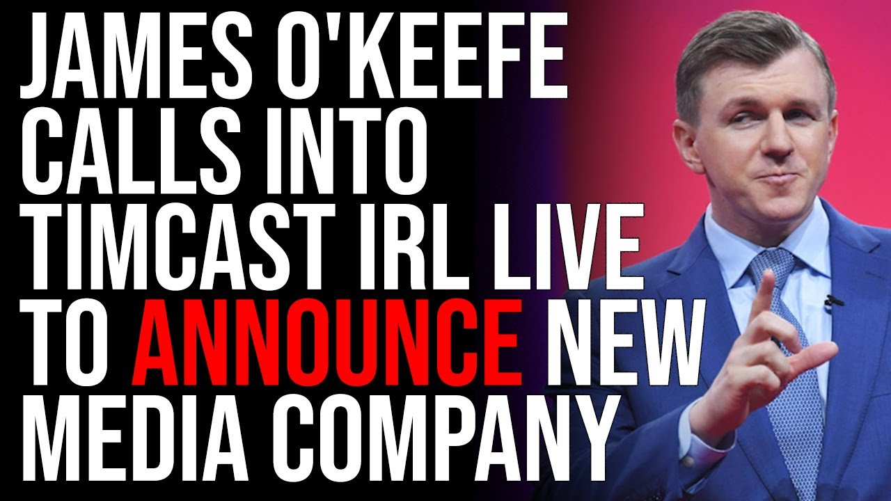 James O’Keefe Calls Into Timcast IRL LIVE To Announce New Media Company